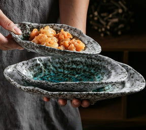 Seafina – Muschelförmiges Keramik Geschirr für Sushi & Vorspeisen