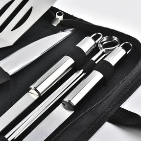 GrillMaster BBQ Tool Set – Komplett ausgestattet für stilvolles Grillen