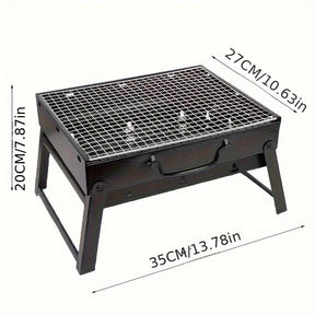 CampFlare Charcoal Grill – Kompakt & robust für unterwegs grillen