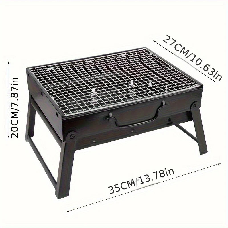 CampFlare Charcoal Grill – Kompakt & robust für unterwegs grillen