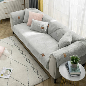 CozyShield - Elegante und schützende Stretch-Sofa-Abdeckung