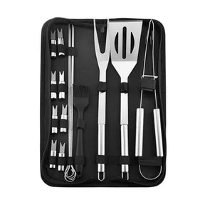 GrillMaster BBQ Tool Set – Komplett ausgestattet für stilvolles Grillen