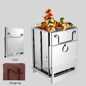 EcoCamp Folding Wood Stove – Kochen & grillen ohne Strom im Freien