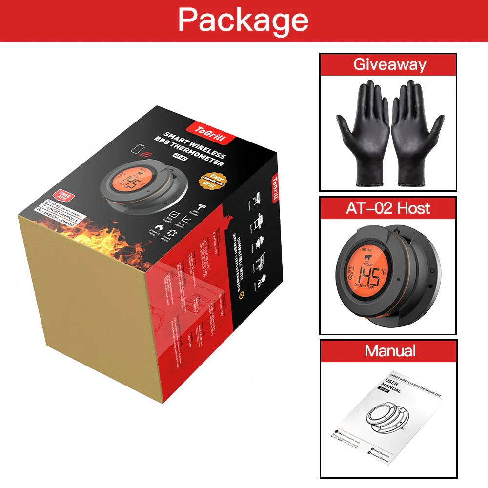 TempMaster BBQ-Thermometer – App-gesteuert & Mehrzonenfähig