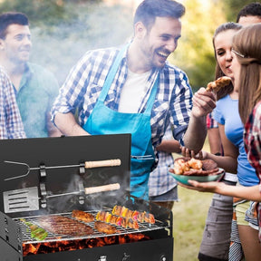 GrillMate Fold – Faltbarer Stahlgrill für mobiles BBQ & spontanes Grillvergnügen