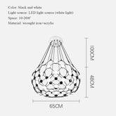 LUNITHRA – Moderne Deckenleuchte aus Acryl