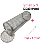 GrillGenuss 360° – Rotierender BBQ-Korb für Lagerfeuer & Grill