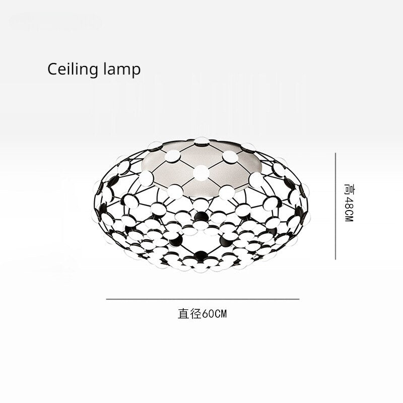 LUNITHRA – Moderne Deckenleuchte aus Acryl