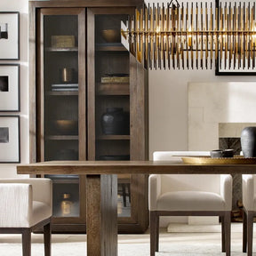 MERIDIA – Elegante Deckenleuchte aus Edelstahl