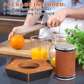 EdgeCraft Roller - Manueller Messerschärfer Mit 5 Verstellbaren Schärfwinkeln Für Scharfe Messer