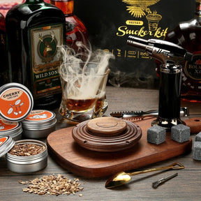 SMOKETAIL KIT – Cocktail-Smoker-Set für Whisky- und Bourbon-Liebhaber