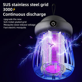 LumaGuard Insect Killer – Leiser Mückenschutz mit UV-Licht & Stromnetz