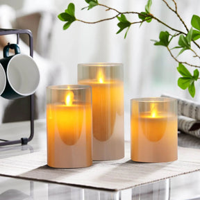 SAFEGLOW CANDLES – Wiederaufladbare LED-Kerzen für sicheres & stimmungsvolles Ambiente im Zuhause