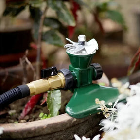 AquaKreis Pro – 360° Metall-Rasensprenger