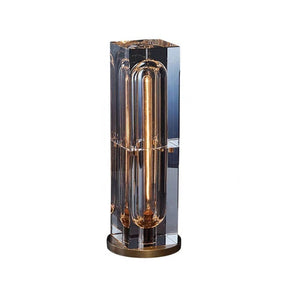 NEXORA – Minimalistische Würfel-Tischlampe