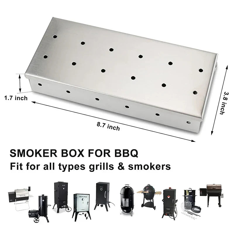 GrillEdge Smoker Box – Intensives Raucharoma für jedes BBQ