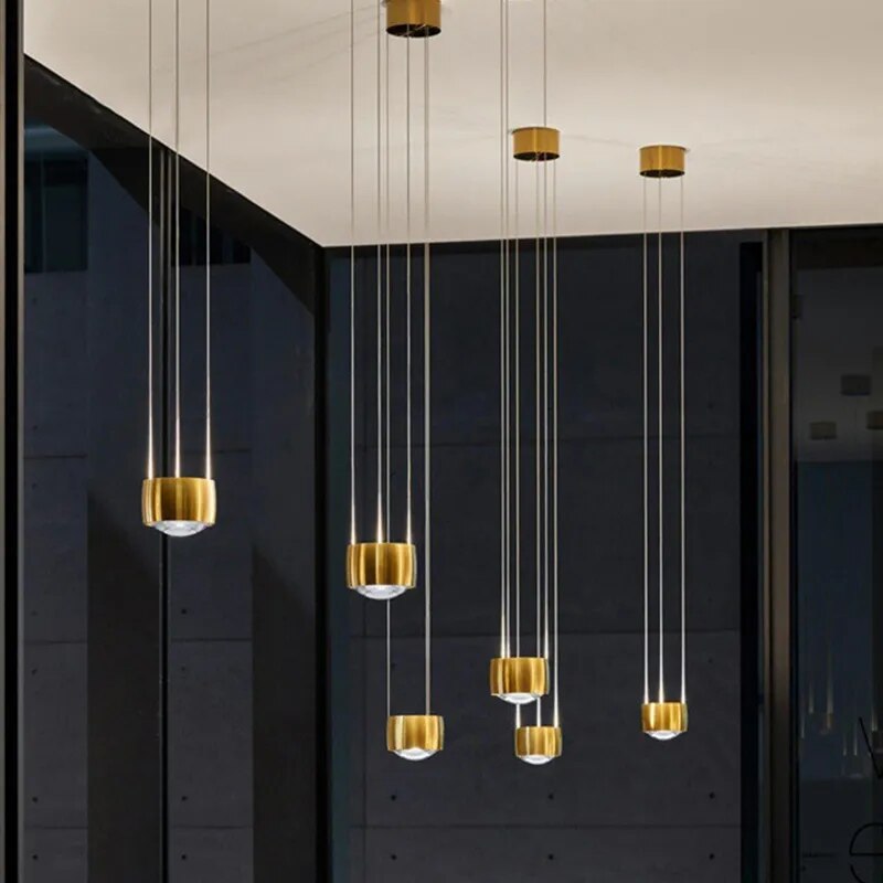 WENDIRA – Elegante Deckenleuchte aus Legierung und Metall