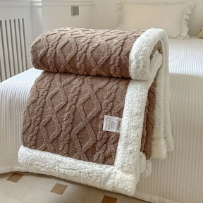Snuggle Sherpa Blanket – Luxuriöse Kuscheldecke für jede Jahreszeit
