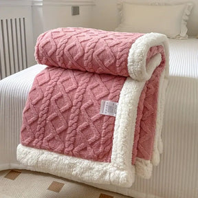 Snuggle Sherpa Blanket – Luxuriöse Kuscheldecke für jede Jahreszeit