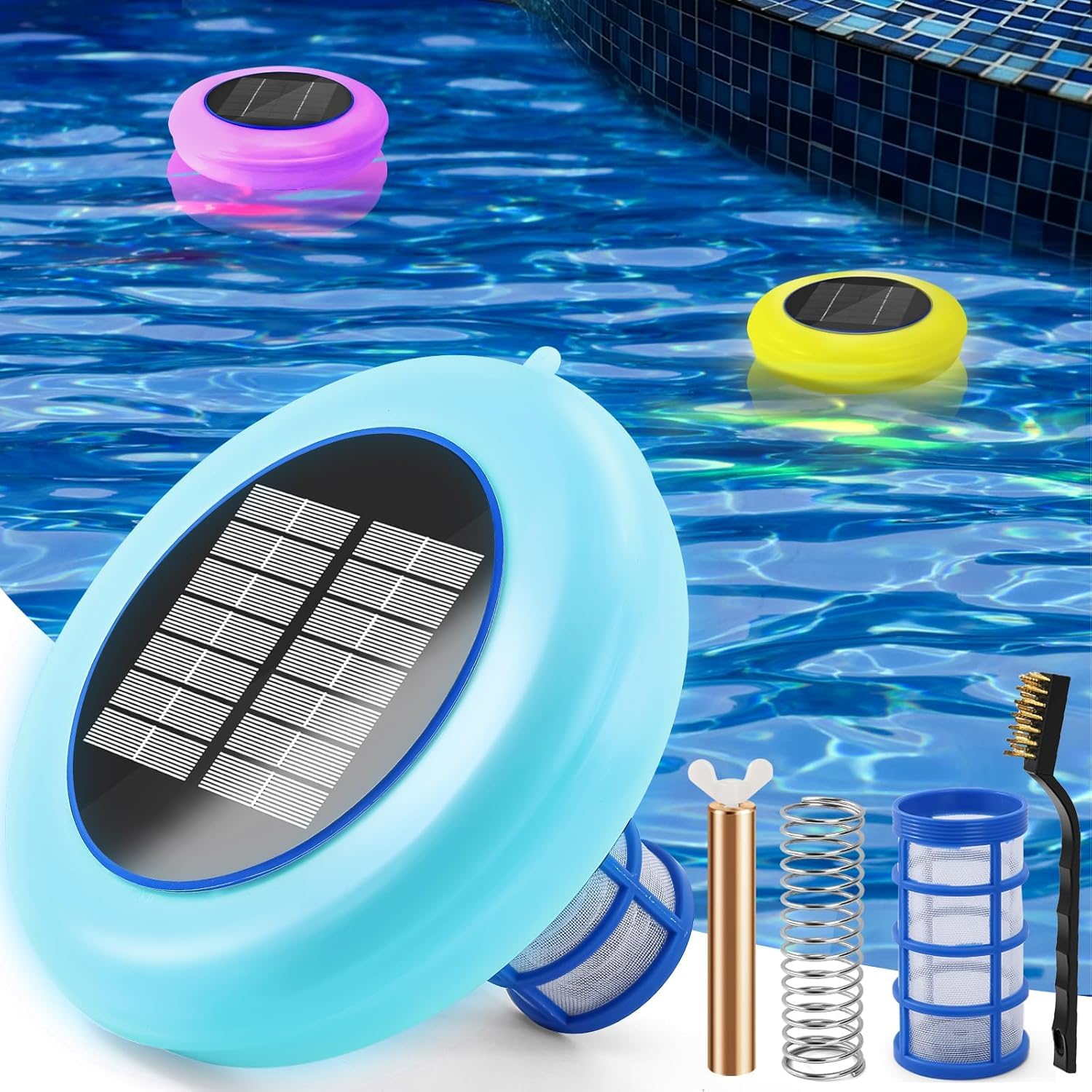 IONIGLOW – SolarPool Ionisator mit LED-Licht