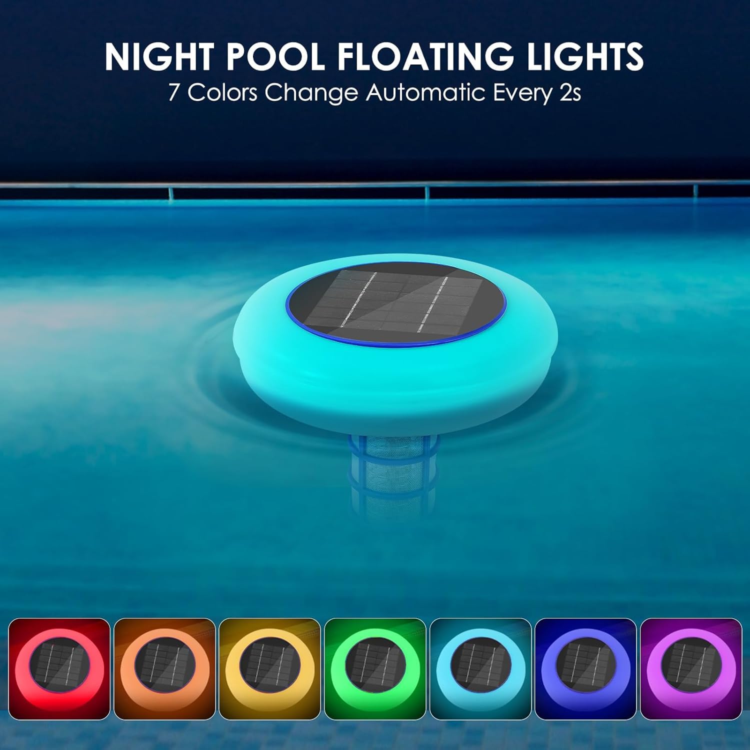 IONIGLOW – SolarPool Ionisator mit LED-Licht