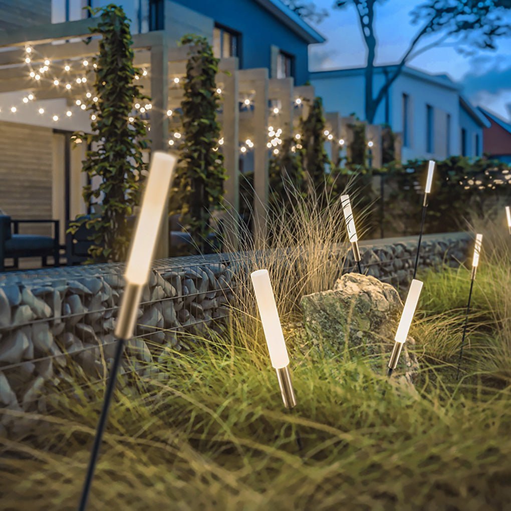 Solar Reed Lights – Solar-Schilfrohrlampen für stimmungsvolle Gartenbeleuchtung