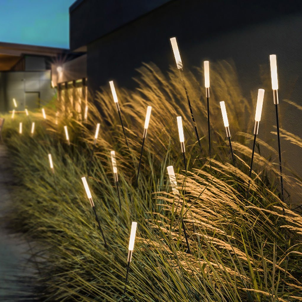 Solar Reed Lights – Solar-Schilfrohrlampen für stimmungsvolle Gartenbeleuchtung