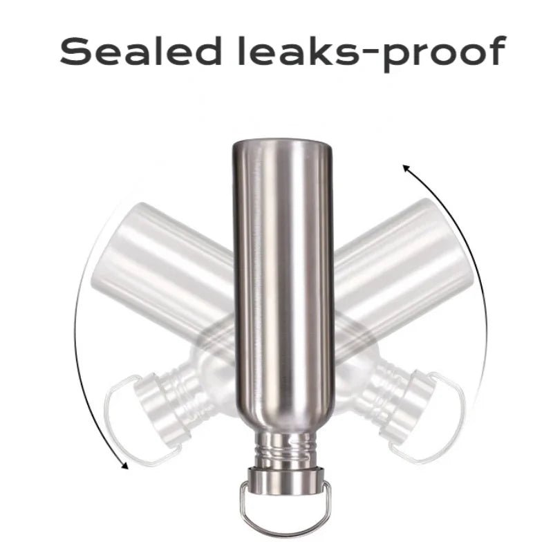 SteelFlow – Edelstahl Trinkflasche 1000ml für Sport & Outdoor