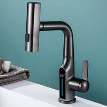 LUXOR - Moderner digitaler Waschtischhahn