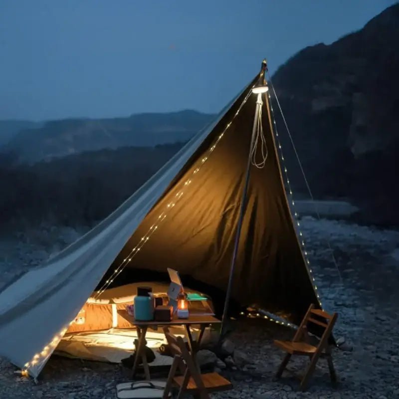 TrailLite – Rückziehbare LED-Campinglichter für Outdoor-Abenteuer