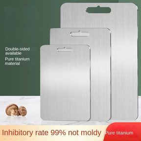 CHEFSTEEL – Schneidebrett aus Edelstahl, robust & pflegeleicht für hygienisches Arbeiten