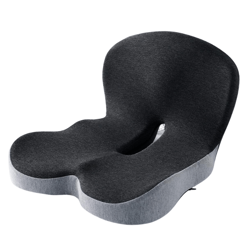 ErgoComfort Pad – Ergonomisches Sitzkissen mit Lendenstütze für Büro, Auto & Reisen