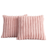 VeluraSoft – Ultraweicher Deko Kissenbezug 45×45 cm aus Plüsch