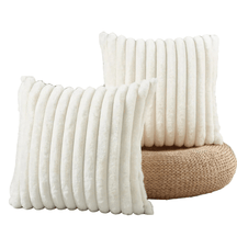 VeluraSoft – Ultraweicher Deko Kissenbezug 45×45 cm aus Plüsch