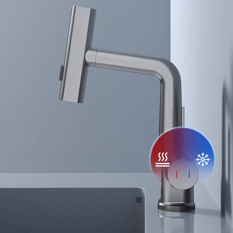 WaterMaster Faucet – 360° drehbarer Wasserhahn mit LED-Temperaturanzeige für Küche & Bad