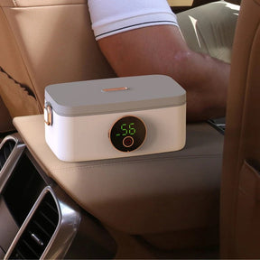 HeatMate Pro – Kabellose Heiz-Lunchbox mit Akku & 5 Heizstufen (1000 ml Edelstahl)