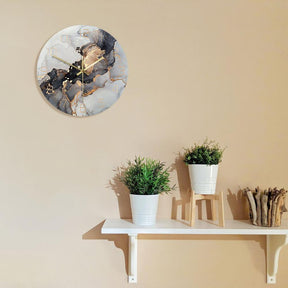 ISALYN - Opulent Swirl Wanduhr