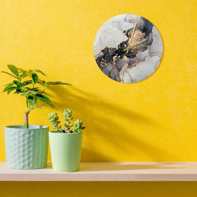 ISALYN - Opulent Swirl Wanduhr