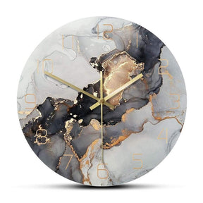 ISALYN - Opulent Swirl Wanduhr