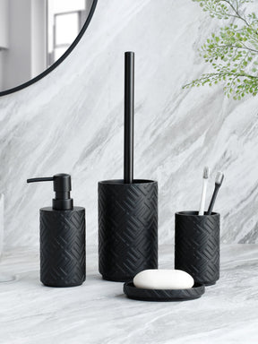 ElegantHome - 4-teiliges Badezimmer-Zubehörset