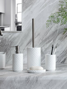 ElegantHome - 4-teiliges Badezimmer-Zubehörset