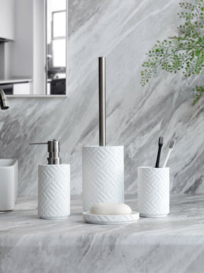 ElegantHome - 4-teiliges Badezimmer-Zubehörset