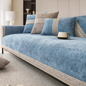 CouchTect – hochwertige Couchabdeckung aus Leinen