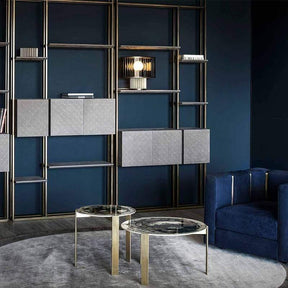 LUMINESCO – Künstlerische Glas-Tischlampe