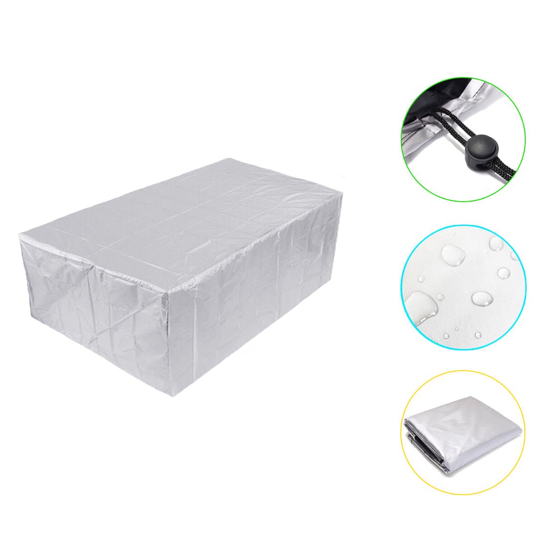 WEATHERGUARD COVER – Wasserdichte Outdoor-Möbelabdeckung für Rundum-Schutz