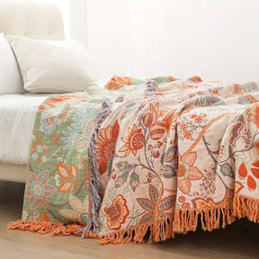 EMARA - Bequeme Boho Decke