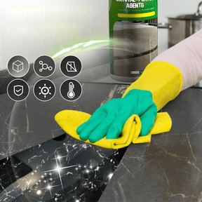 NanoShine Stone Coating – Instant High-Gloss Finish for Marble, Granite & More