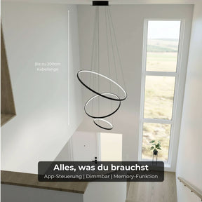 Omeva Designer Ring Pendelleuchte