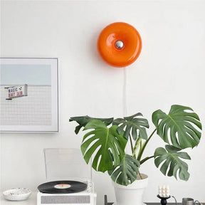MODERN DONUT TABLE LAMP – Stilvolle Donut Tischlampe mit Touch-Dimmer & 3 Lichtfarben